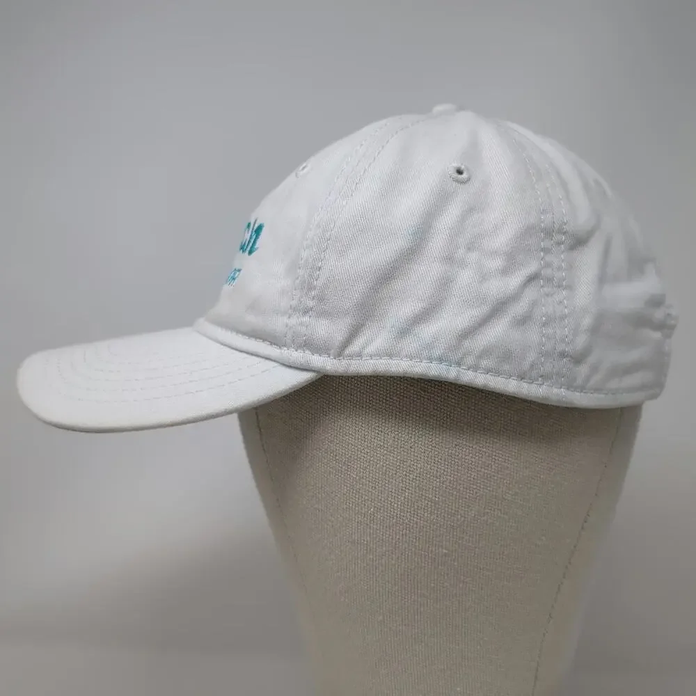 Sportsman Baseball Cap White One Size Ocean Casino Resort Atlantic City Logo Hat